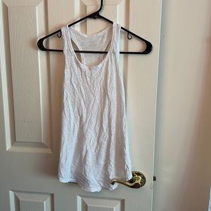 Kids relaxed razor back tank